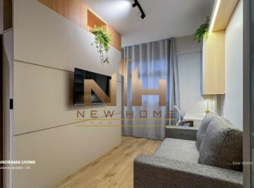 Apartamento · 25m² · 1 Quarto · 1 Vaga · QMSW 6 - Kitnet Nascente com Vista Livre, Reformada, Mobiliada e Vaga Coberta