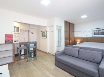 Apartamento · 33m² · 1 Quarto · Flat no New Citi com 33m² e 1 dorm disponível para locação no Itaim Bibi prox. da Av. Nove de Julho.