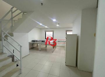 a97212226bee1f5a9cd7fec62fdfb13eb37a3bc1 · Sala para alugar, 85 m² por R$ 7.500,00/mês - Boqueirão - Santos/SP