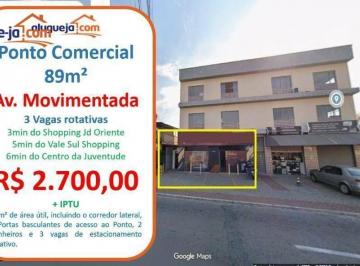 cb87d789c6d65f25973af5e39a818fdd941e1313 · Ponto para alugar, 89 m² por R$ 2.815/mês - Bosque dos Eucaliptos - São José dos Campos/SP