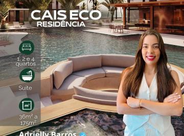 Apartamento de 1 quarto, Ipojuca · Oportunidade no Cais Eco Residência | Beira-mar de Muro Alto
