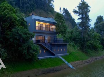 Casa · 380m² · 4 Quartos · 4 Vagas · Casa com 4 suítes à venda em Barragem Alto Palmeiras, Rio dos Cedros!