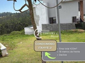 f56098ae680467276ad097d6afaf10d6e3cc00a7 · Terreno à venda, 420 m² por R$ 1.300.000,00 - Condominio Itahye - Santana de Parnaíba/SP