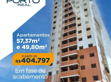 Apartamento · 57m² · 3 Quartos · 1 Vaga · Edifício Porto Real Pedreira — Apartamentos Prontos de 2 e 3 Quartos com Vaga