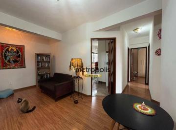 Sala · Apartamento com 3 dormitórios para alugar, 93 m² por R$ 4.750,62/mês - Santa Maria - São Caetano do 