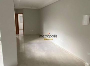 Sala · Apartamento Garden com 2 dormitórios à venda, 61 m² por R$ 435.000,00 - Parque das Nações - Santo An