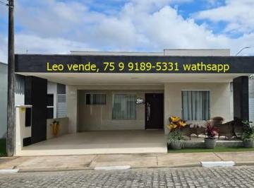 Casa de 3 quartos, Feira de Santana · Leo vende, bairro Sim, 3|4 suíte, closet, goumert, energia solar, mobiliada