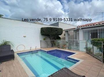 Casa de 3 quartos, Feira de Santana · Leo vende, bairro Sim, 3\4 suíte, closet, piscina, goumert, terreno excedente