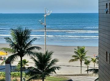 Apartamento de 1 quarto, Praia Grande · apartamento frente para o mar em vila caiçara 