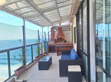 Apartamento · 300m² · 4 Quartos · 3 Vagas · Acquabella, cobertura 4 suítes, vista mar, infraestrutura na Orla da praia