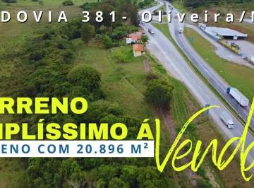 Terreno · 20896m² · Terreno à venda, RODOVIA 381 OLIVEIRA MG - Oliveira/MG
