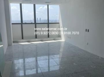 Foto 01 · Sala Comercial para Locação no Pina, Recife-PE - Empresarial Rio Mar Trade Center Torre 3: 30,50m², 