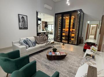 Foto 01 · Casa em Condomínio de Alto Padrão em Indaiatuba-SP, Jardim Piemonte: 3 Suítes, 2 Salas, 4 Vagas de G