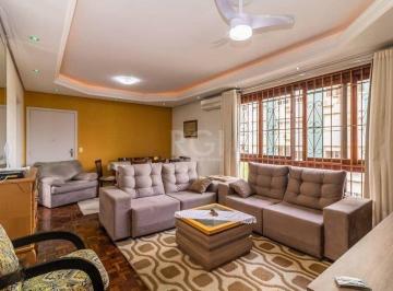 Apartamento · 100m² · 3 Quartos · 1 Vaga · Apartamento 100m² no bairro Farroupilha - semi mobiliado, 3 dormitórios, 1 suíte