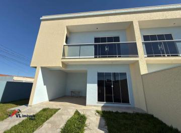 Casa · 108m² · 3 Quartos · 2 Vagas · Sobrado alto padrão á venda com 3 quartos no bairro Eucaliptos em Fazenda Rio Grande- PR