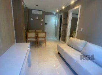 Apartamento · 60m² · 1 Quarto · 2 Vagas · Apartamento 1 dormitório mobiliado próximo a Protásio Alves