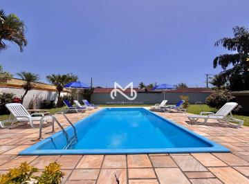 Casa · 1200m² · 5 Quartos · Casa para locação de temporada a 350m da praia no Jardim Indaiá