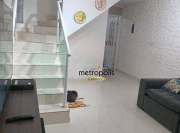 Sala · Sobrado com 3 dormitórios à venda, 172 m² por R$ 630.000,00 - Jardim do Estádio - Santo André/SP