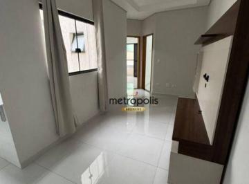Sala 2 ambientes · Cobertura com 2 dormitórios à venda, 90 m² por R$ 430.000,00 - Vila São Pedro - Santo André/SP
