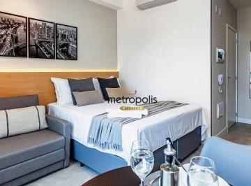 Cama · Studio com 1 dormitório à venda, 29 m² por R$ 395.000,00 - Brooklin - São Paulo/SP
