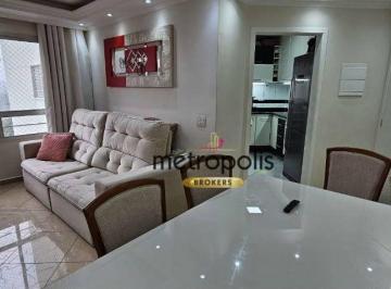 Sala · Apartamento à venda, 60 m² por R$ 385.000,00 - Parque Marajoara - Santo André/SP