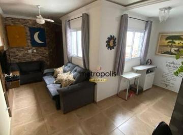 Sala · Cobertura com 2 dormitórios à venda, 80 m² por R$ 405.000,00 - Vila Marina - Santo André/SP