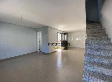 Sala · Sobrado com 3 dormitórios à venda, 88 m² por R$ 660.000,00 - Vila Junqueira - Santo André/SP