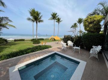 4343d8f81d2df25d9f4c99442e5cfed37d71059d · Locação de Temporada Frente ao Mar em Juquehy: Casa de Luxo em Condomínio com 5 Suítes, Piscina Priv