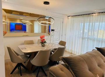Apartamento · 106m² · 3 Quartos · 2 Vagas · Apartamento mobiliado de 106m² no Condomínio Jardim de Florença – Bairro Casa Branca, Santo André!