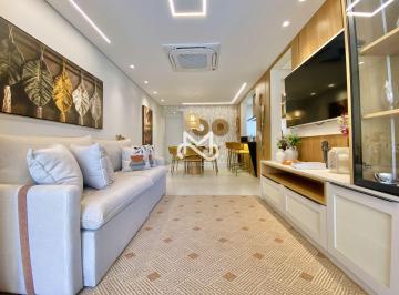 Apartamento · 122m² · 4 Quartos · 3 Vagas · Apartamento a 240m da praia no Módulo 02 na Riviera de São Lourenço