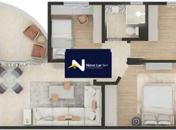 Apartamento · 79m² · 3 Quartos · 2 Vagas · Apartamento 78,71m², 3 quartos, suíte, 2 vagas com lazer no bairro Floresta