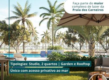 Apartamento de 2 quartos, Tamandaré · Flat em Carneiros | Acesso exclusivo ao Centro da Villa | Unidades tipo studio