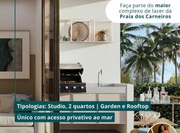 Apartamento de 2 quartos, Tamandaré · Faça parte do maior complexo de lazer de Carneiros | Padrão DUE | Sem INCC