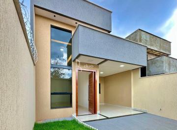 Casa · 106m² · 3 Quartos · 2 Vagas · Casa 3 Quartos Com Quintal Park Solar | Portal Shopping | Goiânia
