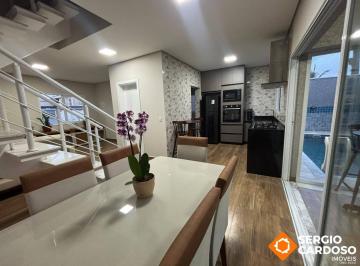 Casa · 130m² · 3 Quartos · 3 Vagas · SOBRADO VISTA MAR 3 QUARTOS 1 SUÍTE PISCINA PORTEIRA FECHADA ITANHAÉM SP