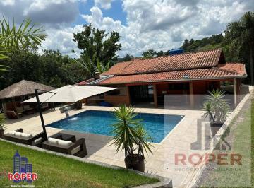 Rural · 2500m² · 4 Quartos · 4 Vagas · LINDA CHÁCARA COM 2.500 M²/CASA SEDE /PISCINA/ÁREA GOURMET COM ESCRITURA À VENDA EM SÃO ROQUE