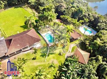 Rural · 36000m² · 12 Quartos · 10 Vagas · EXCELENTE SITIO DE 36.000 M²/4 CASAS/RANCHO GOURMET/PISCINA E REPRESA À VENDA EM JUQUITIBA