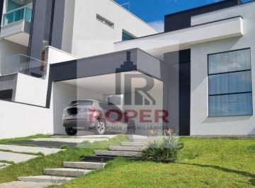Casa · 321m² · 3 Quartos · 4 Vagas · LINDA CASA TÉRREA DE ALTO PADRÃO COM 3 SUITES/4 VAGAS/ESPAÇO GOURMET E PISCINA À VENDA NO CONDOMINIO