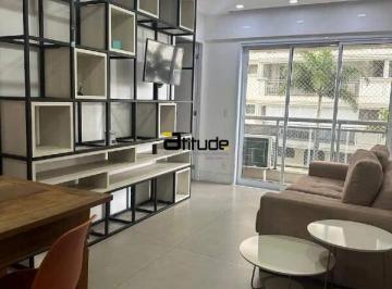 Apartamento · 50m² · 1 Quarto · 1 Vaga · APARTAMENTO MOBILIADO PARA LOCAÇÃO NO CONDOMÍNIO WI-HOUSE – 50M² | 1 SUÍTE | 2 BANHEIROS | 1 VAGA.