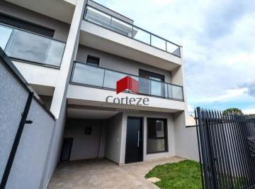 Casa · 138m² · 3 Quartos · 2 Vagas · Sobrado com 137,9m² 3 quartos, à venda, no bairro São Lourenço em Curitiba
