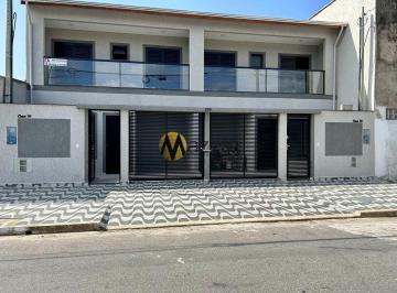 Casa · 62m² · 2 Quartos · 1 Vaga · Sobrado com 2 quartos, Melvi, Praia Grande - R$ 400 mil, Cod: 1064