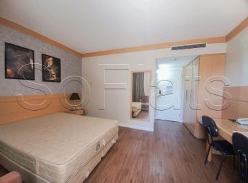 Apartamento · 29m² · 1 Quarto · 1 Vaga · Flat mobiliado com varanda prox Avenida Brigadeiro Faria Lima, Av Rebouças e Shopping Eldorado.