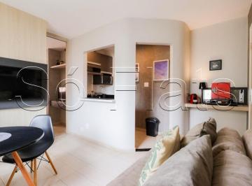 Apartamento · 28m² · 1 Quarto · 1 Vaga · Paulista Flat I, Apartamento disponível para locação com 28m², 1 dormitório e 1 vaga.