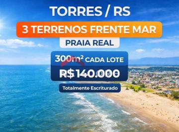 Terreno · 300m² · Lote em Rua M - Praia Real - Torres/RS
