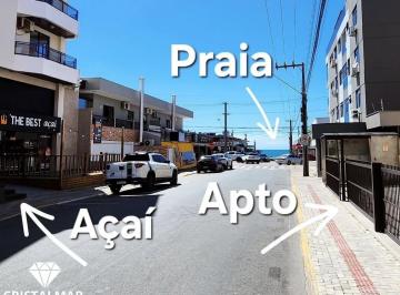 Apartamento · 44m² · 1 Quarto · 1 Vaga · Apartamento frente, a 70 metros da Praia de Bombas SC