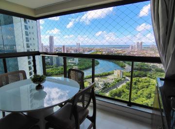 Apartamento de 4 quartos, Recife · APARTAMENTO MOBILIADO 4 QUARTOS EDF. JARDINS DA ILHA - ILHA DO RETIRO-RECIFE-PE