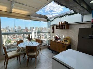 Apartamento · 114m² · 3 Quartos · 3 Vagas · Cobertura à venda, 3 quartos, 2 suítes, 3 vagas, Tatuapé - São Paulo/SP