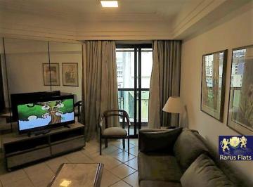 Apartamento · 43m² · 1 Quarto · 1 Vaga · Flat com 1 Quarto para alugar, 43m² - Itaim Bibi