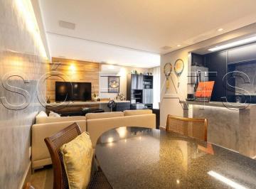 Apartamento · 75m² · 1 Quarto · 1 Vaga · Flat Plaza Athnee, apto duplex disponível para venda com 75m², 01 dorm e 01 vaga