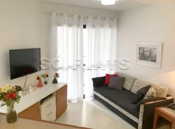 Apartamento · 32m² · 1 Quarto · 1 Vaga · Garden Special, flat totalmente mobiliado disponível para locação com 32m², 1 dorm e 1 vaga.